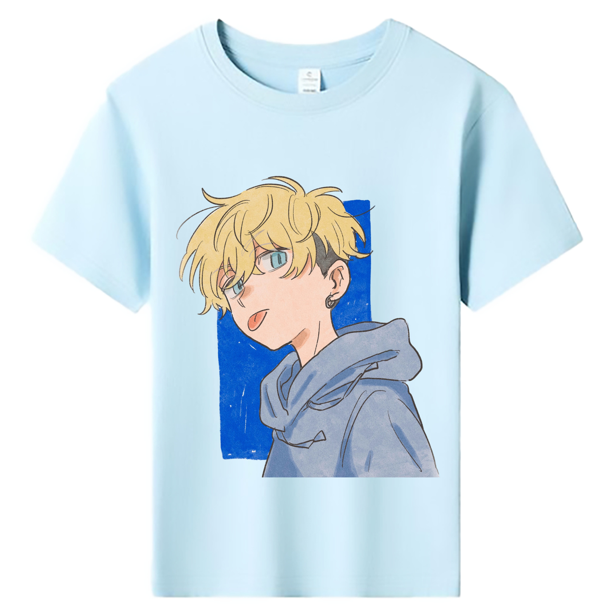 （画像用） 東京リベンジャーズ Tokyo Revengers 綿100％キッズTシャツ（フロントプリント）